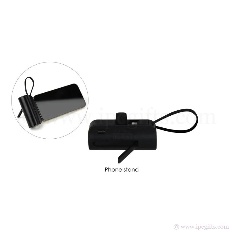 5000mAh POCKETPOWER Bank – Portable Charging with Logo