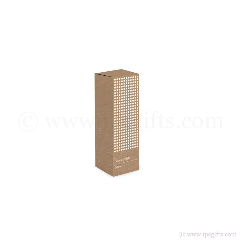 Austin Frosted Borosilicate Glass Bottle – Leakproof Design