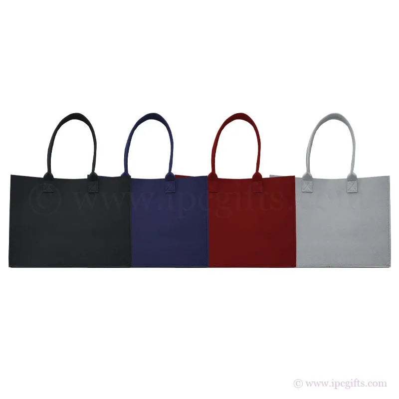 Custom Eco Felt Carrier Bag– Stylish, Soft & Reusable