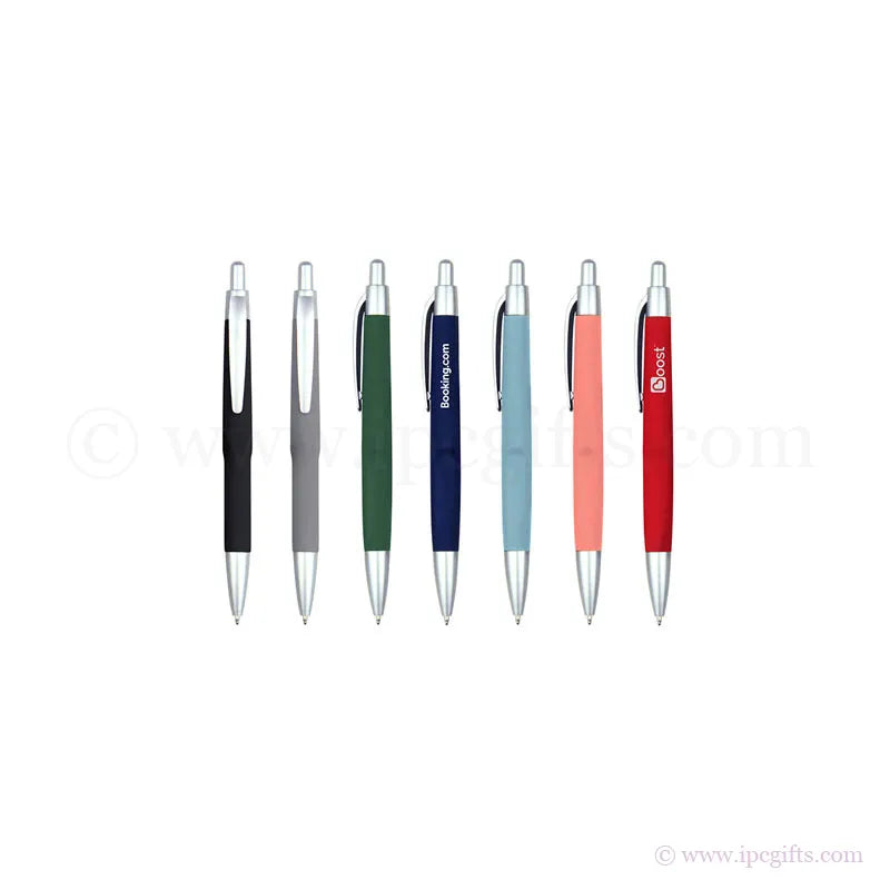 BOSTON - Multi-coloured Plastic Ball Pen