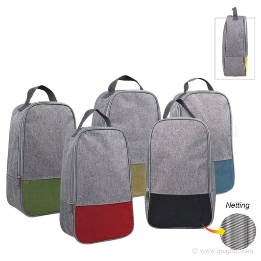 Shoe Bag with Mesh Panel – Breathable Design