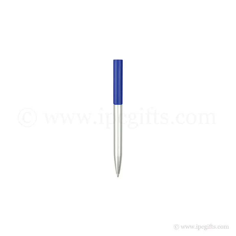 CALI - Plastic Ball Pen with Plastic Metallic Surface