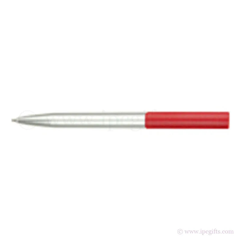 CALI - Plastic Ball Pen with Plastic Metallic Surface