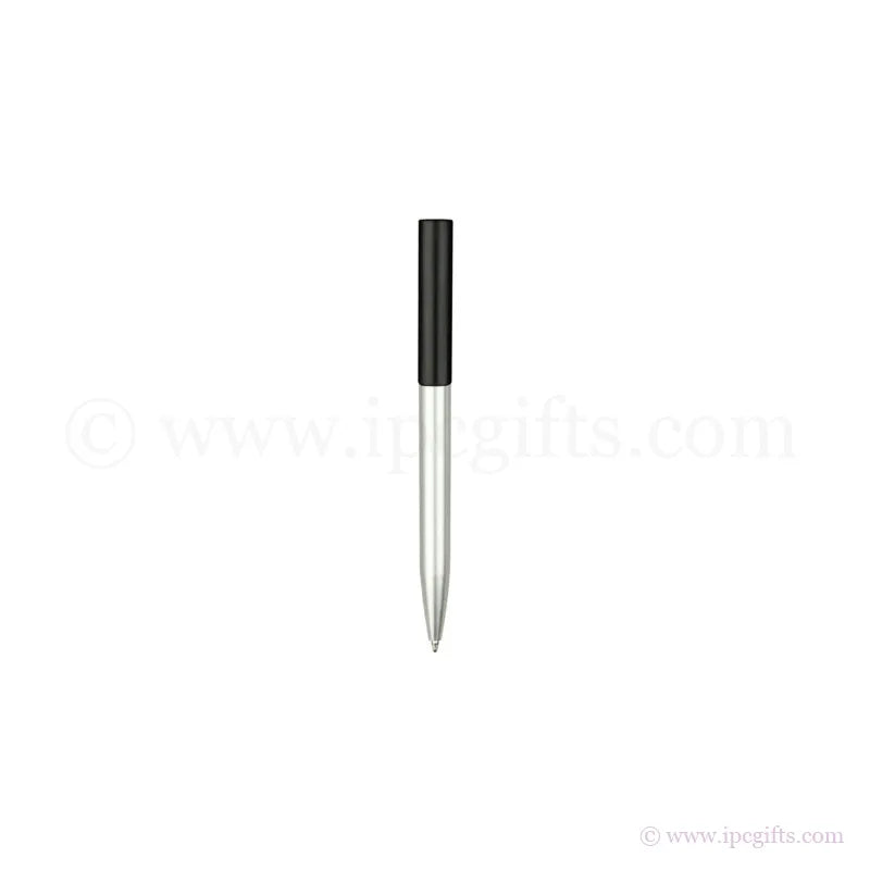 CALI - Plastic Ball Pen with Plastic Metallic Surface