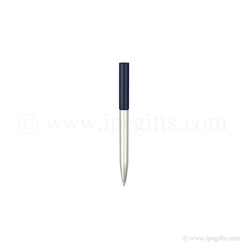 CALI - Plastic Ball Pen with Plastic Metallic Surface