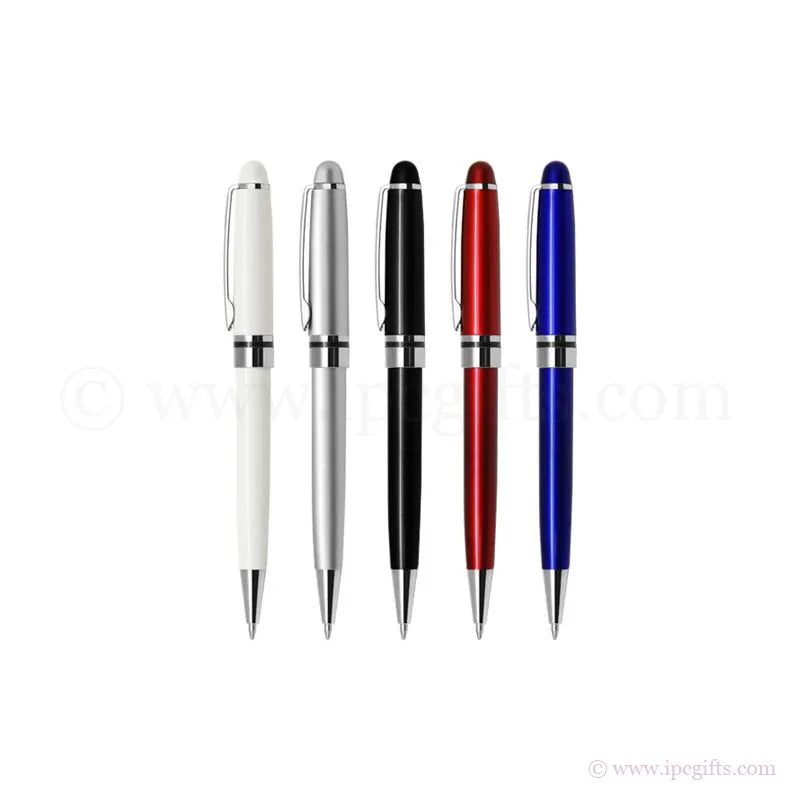 CAMBRIDGE - Plastic Ball Pen with Solid Gloss