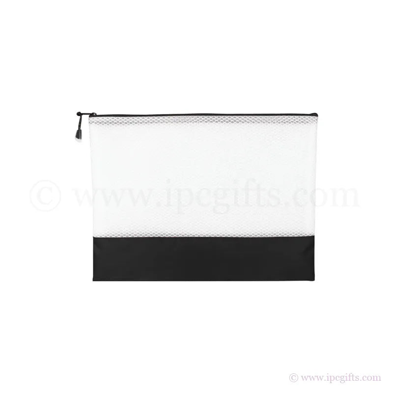 Color-matched zipper STREEK-A4 Document Pouch
