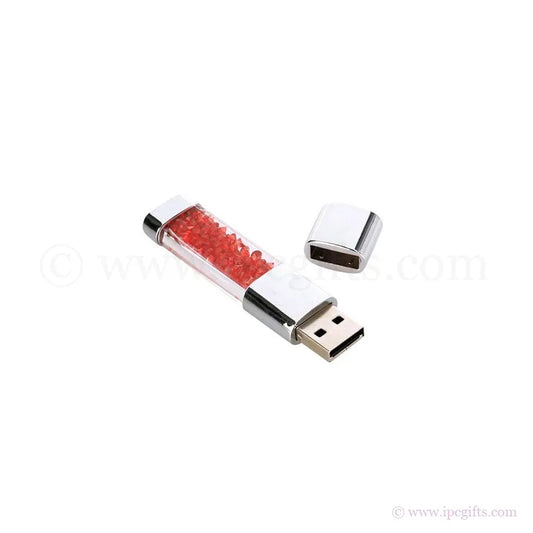 Crystal USB Flash Drive – Elegant Storage with Sparkling Beads