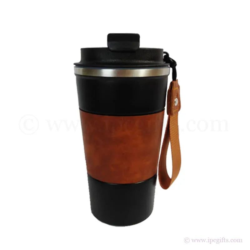 Leather Travel Mug-Perfect Drinkware for VVIP & EVents