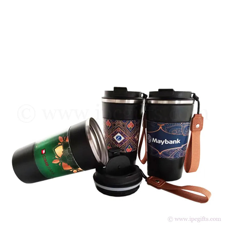 Leather Travel Mug-Perfect Drinkware for VVIP & EVents