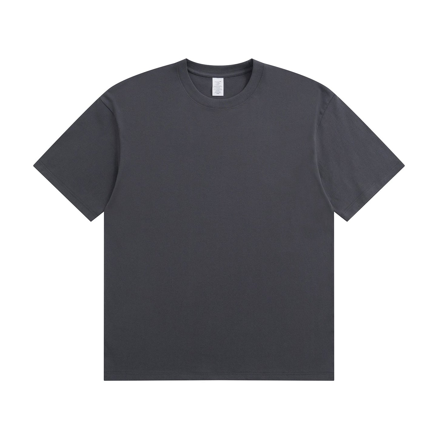 250G Adult Round Neck Short Sleeve T-Shirt - Graphite