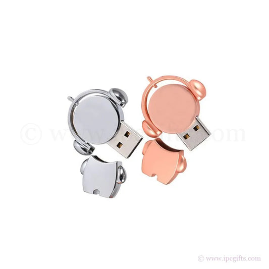 Cute Robot USB Drive-Stylish & Functional Gift Idea