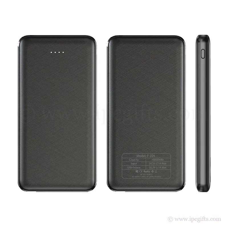 Super Slim 10000mAh POWERBANK - 2.1A FAST CHARGE