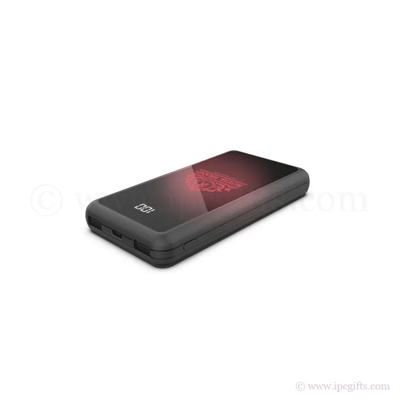 LED Light Up Logo Power Bank (10,000 mAh)