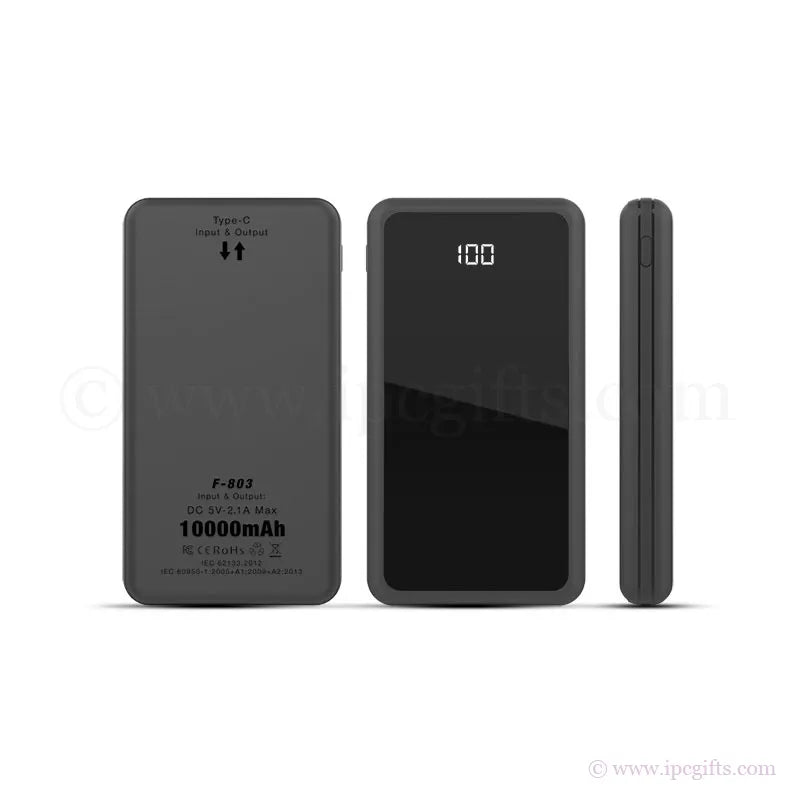 LED Light Up Logo Power Bank (10,000 mAh)