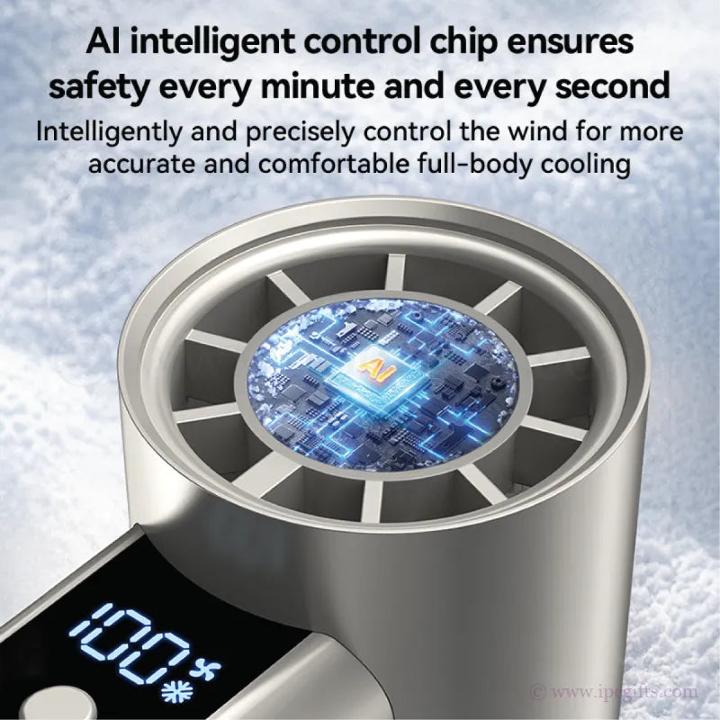 Q11A Turbo Fan 100 Speed-Large Capacity Battery Throughout the Day