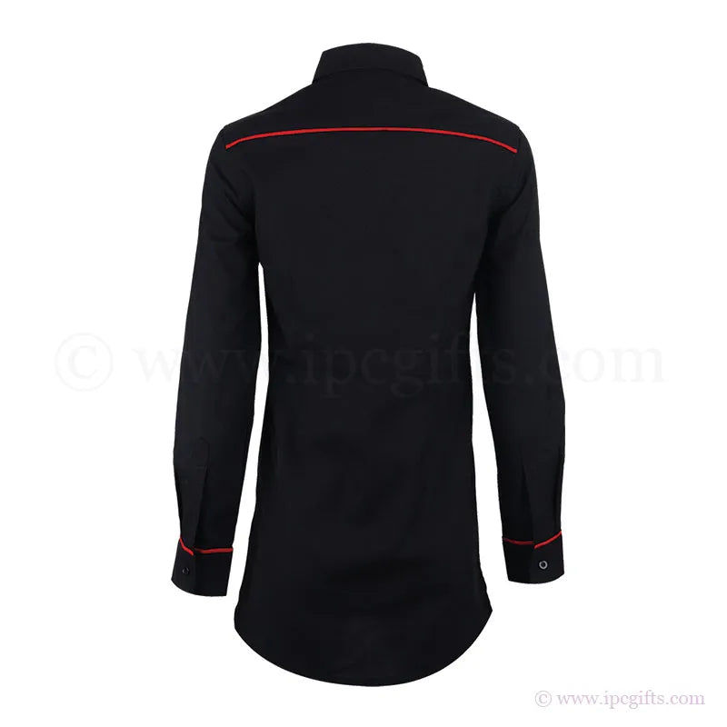 Muslimah Corporate Shirt – F1 Style with Company Logo
