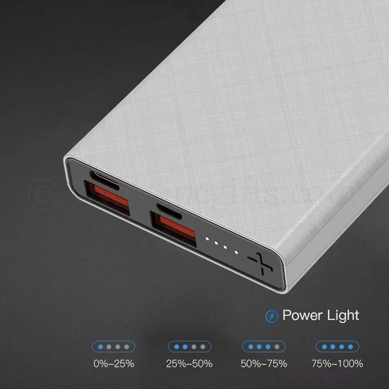 Compact Travel Power Bank – Ideal for Commuters