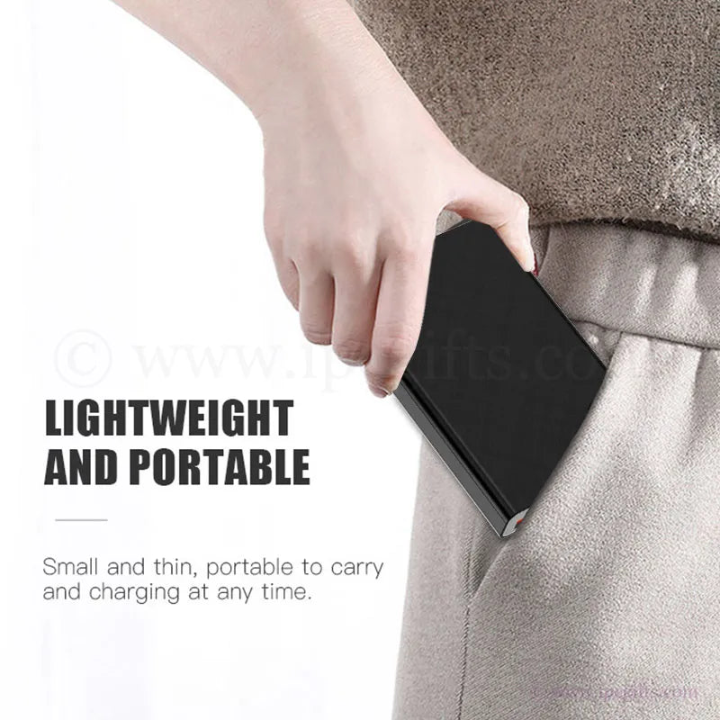 Compact Travel Power Bank – Ideal for Commuters