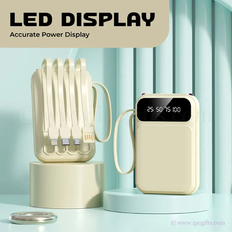 Baby Yellow Portable Power Bank – Charge Anywhere, Anytime
