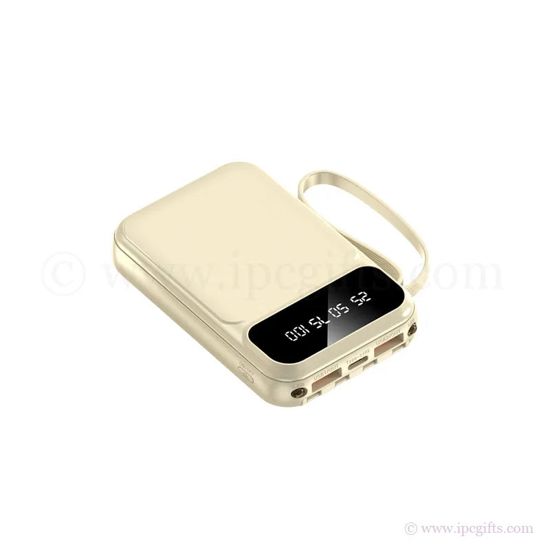 Baby Yellow Portable Power Bank – Charge Anywhere, Anytime