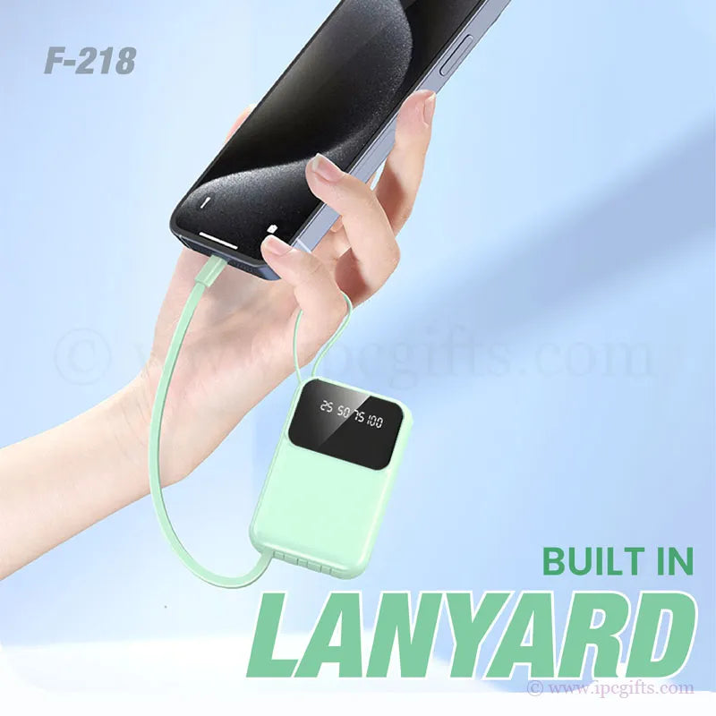 Baby Green Portable Power Bank – Charge Anywhere, Anytime