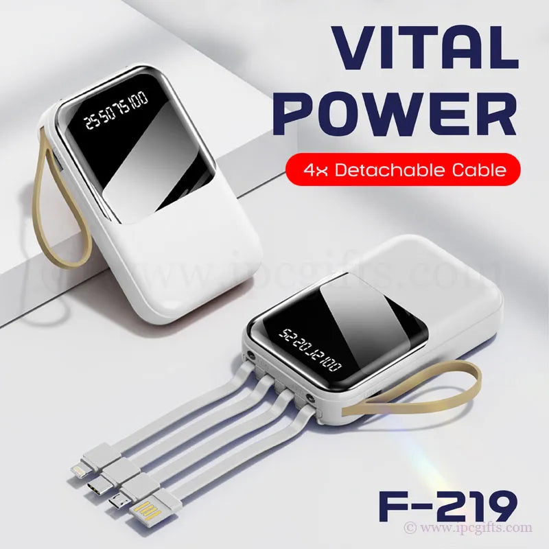10,000mAh Power Bank – High-Capacity Backup Charger