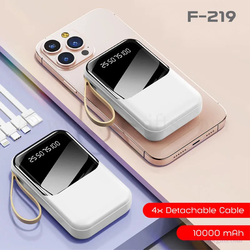 10,000mAh Power Bank – High-Capacity Backup Charger