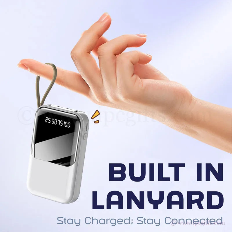 10,000mAh Power Bank – High-Capacity Backup Charger