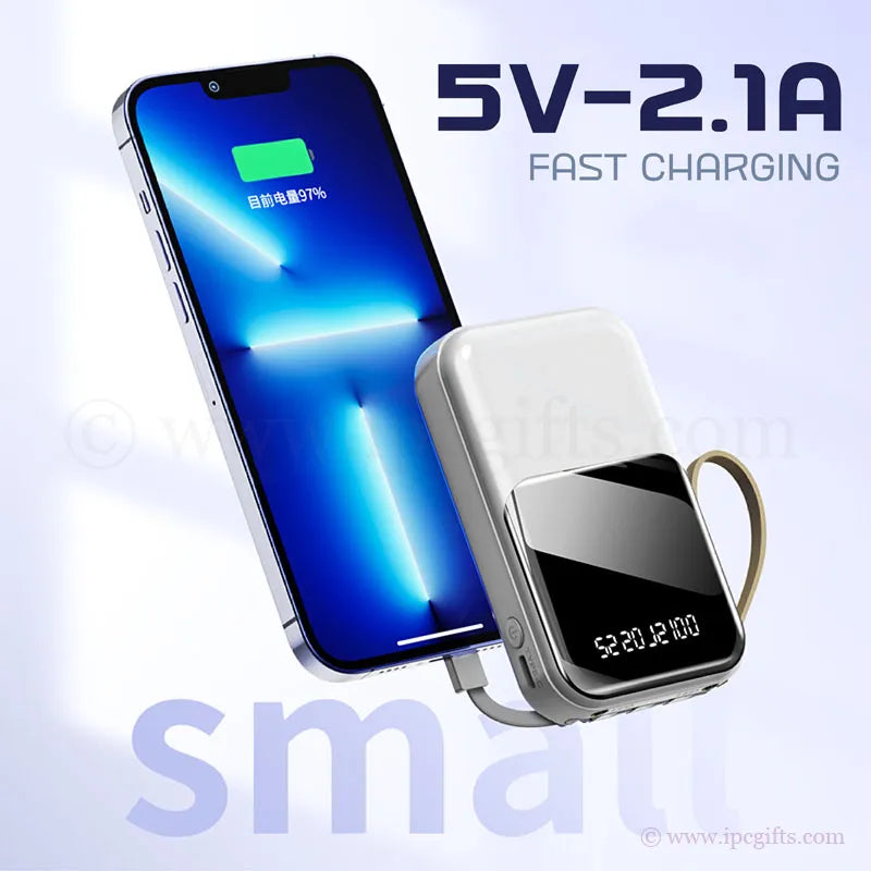 10,000mAh Power Bank – High-Capacity Backup Charger