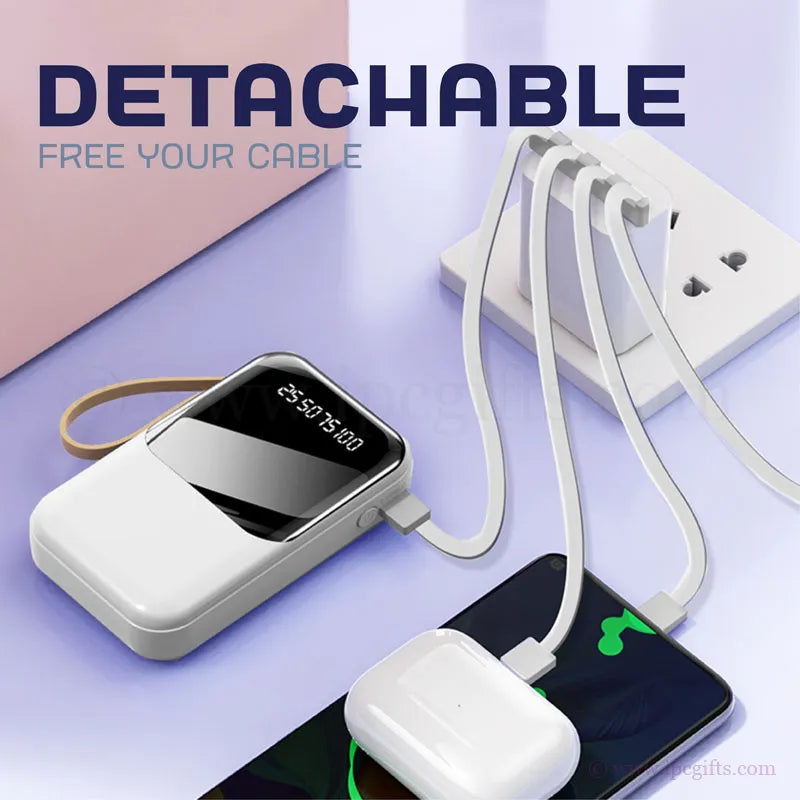 10,000mAh Power Bank – High-Capacity Backup Charger