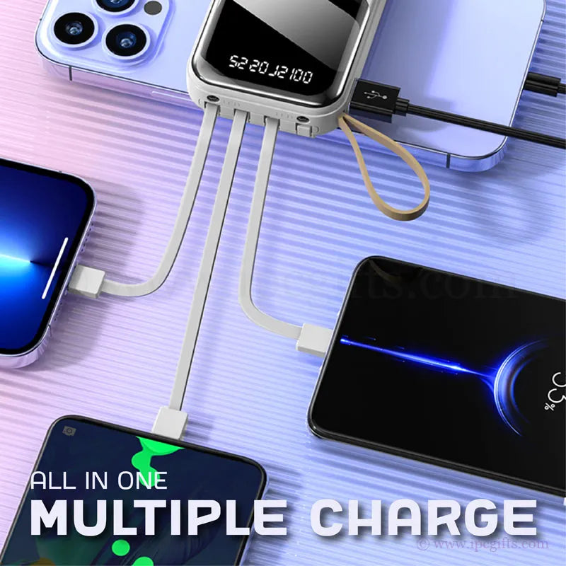 10,000mAh Power Bank – High-Capacity Backup Charger