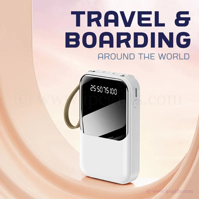 10,000mAh Power Bank – High-Capacity Backup Charger
