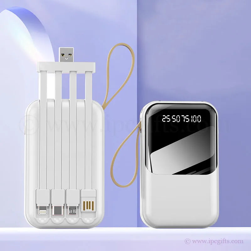 10,000mAh Power Bank – High-Capacity Backup Charger