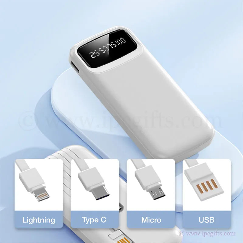 Multi-Device Power Bank – Charge 3 Devices Simultaneously