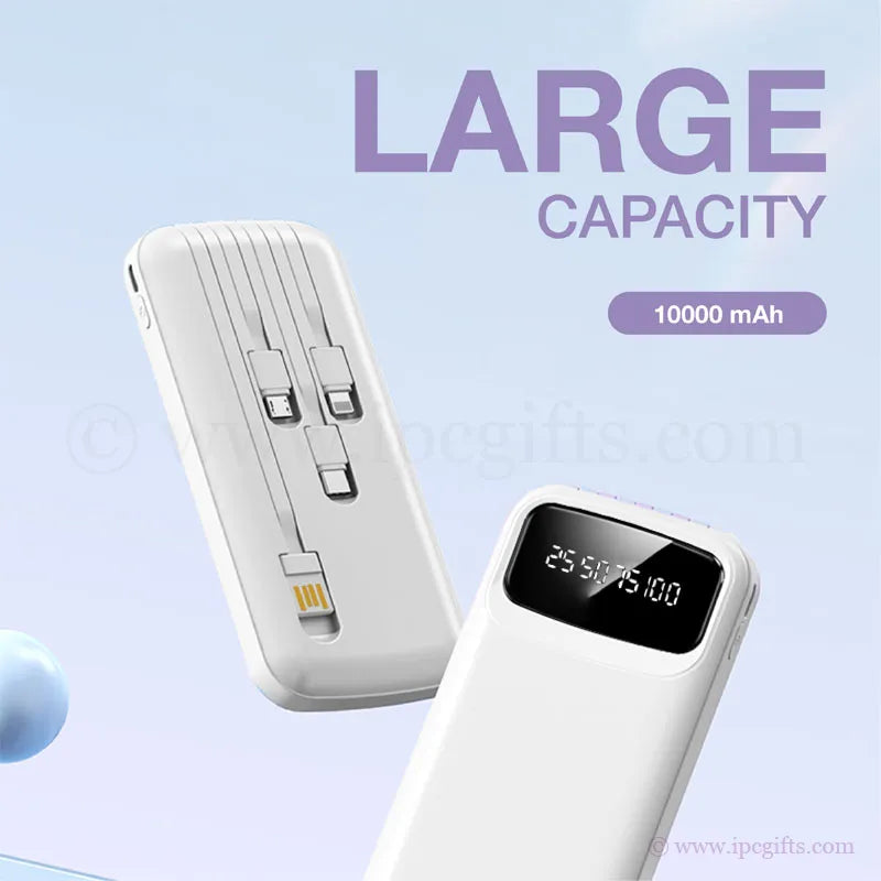 Multi-Device Power Bank – Charge 3 Devices Simultaneously