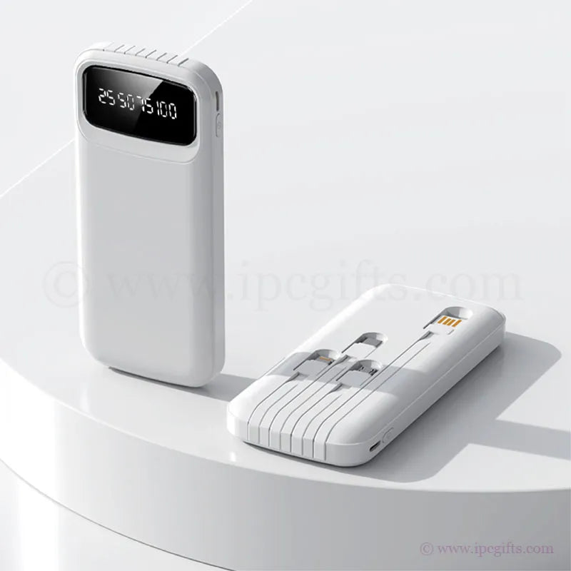 Multi-Device Power Bank – Charge 3 Devices Simultaneously