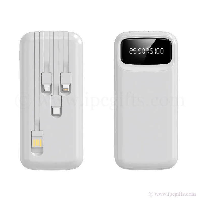 Multi-Device Power Bank – Charge 3 Devices Simultaneously