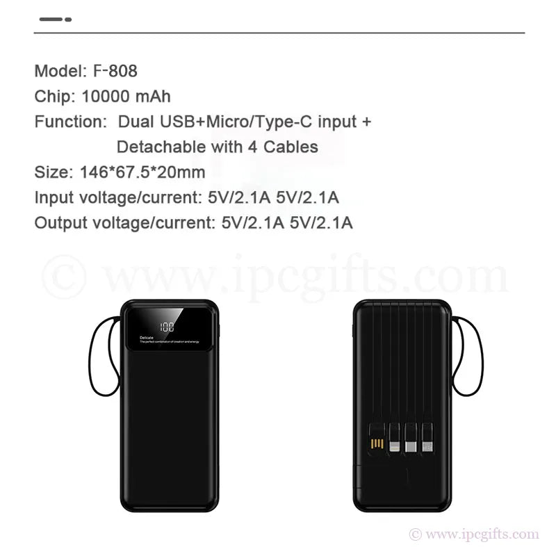 Multi-Device Power Bank – Charge 5 Devices Simultaneously