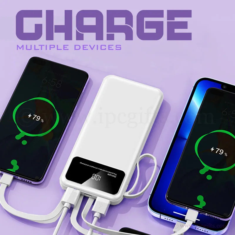 Multi-Device Power Bank – Charge 5 Devices Simultaneously