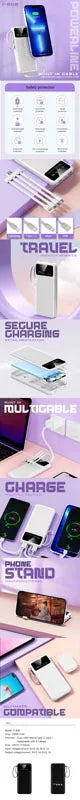 Multi-Device Power Bank – Charge 5 Devices Simultaneously