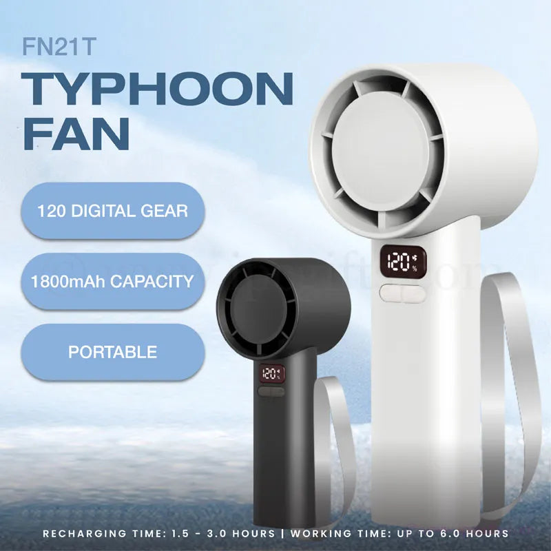 TYPHOON WIND HANDHELD TURBO FAN
