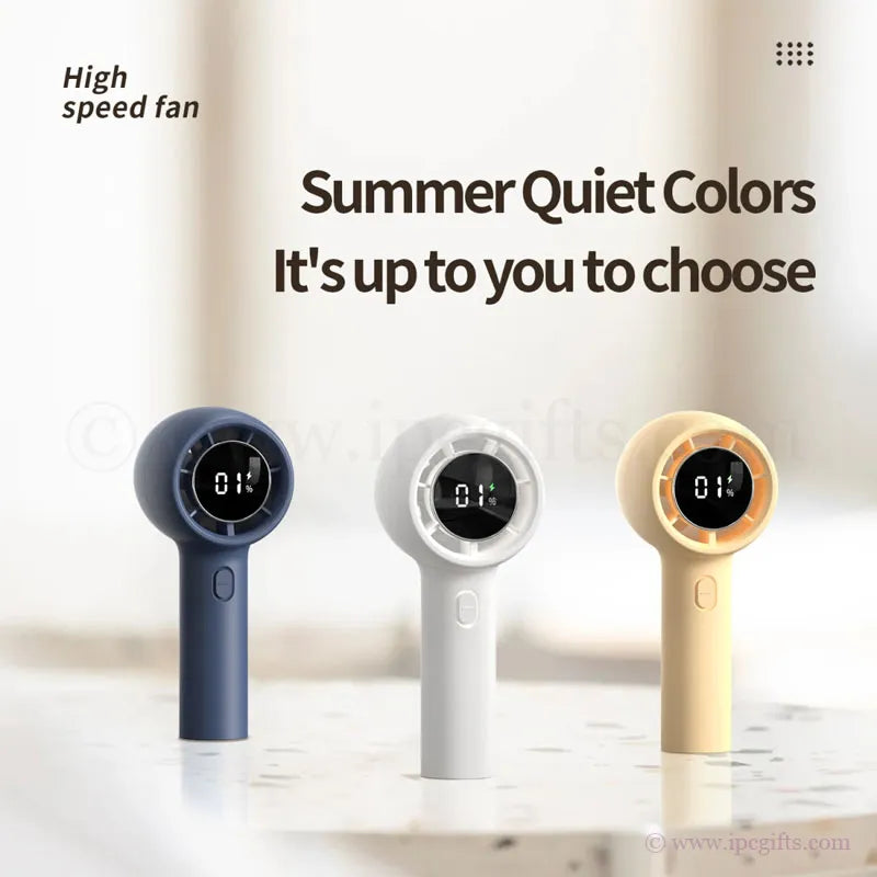 5 Speed Superb Strong Wind Handheld Turbo Fan