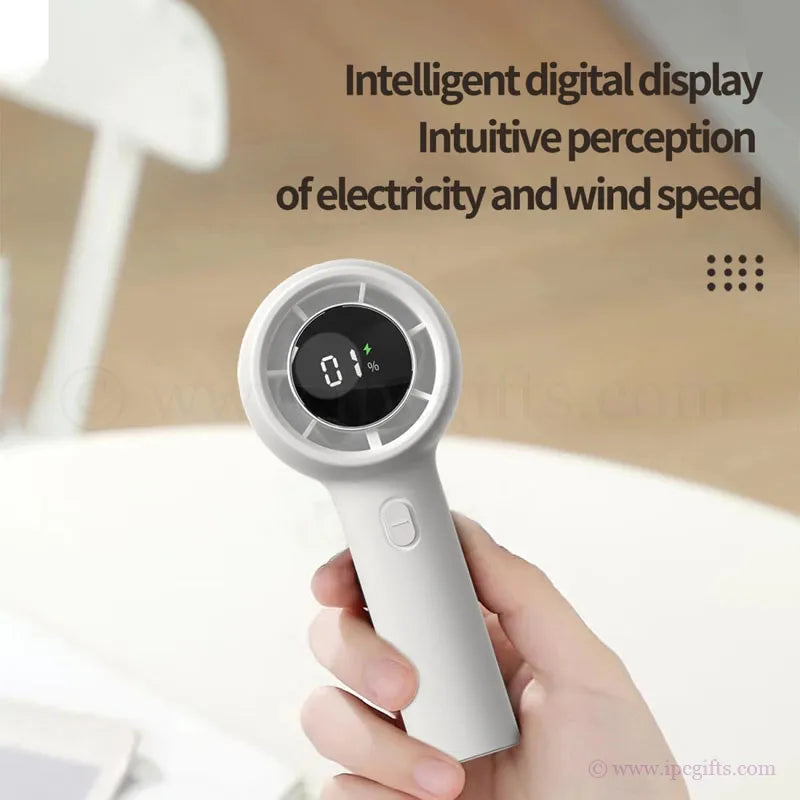 5 Speed Superb Strong Wind Handheld Turbo Fan