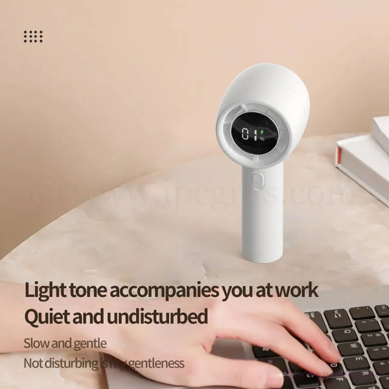 5 Speed Superb Strong Wind Handheld Turbo Fan