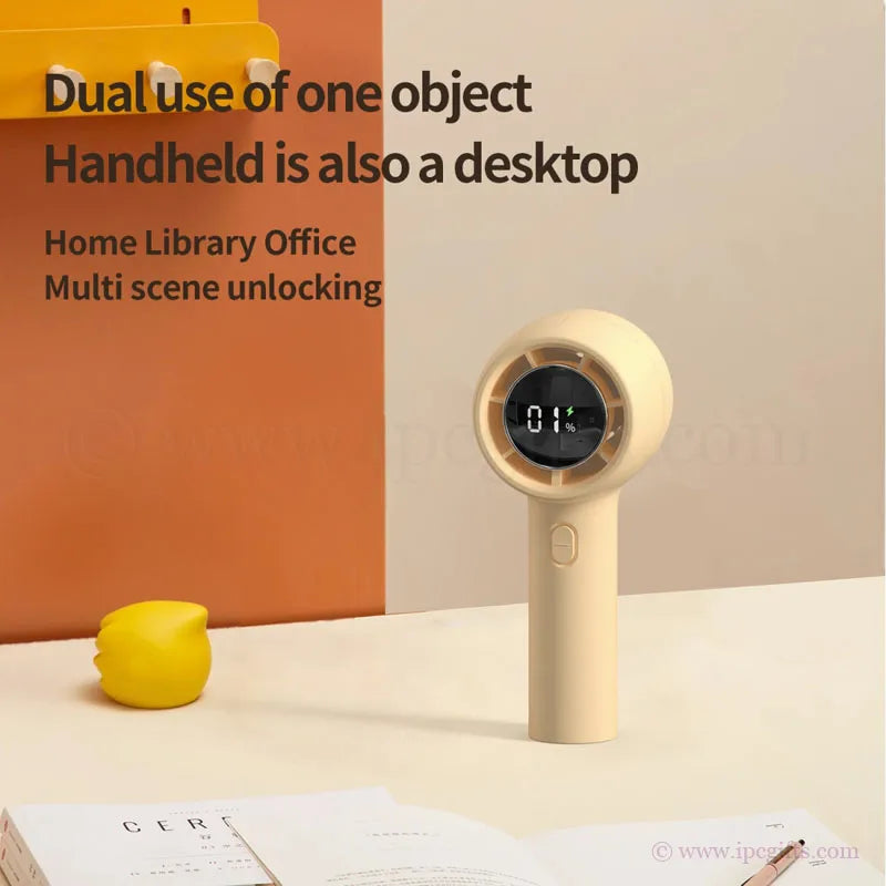5 Speed Superb Strong Wind Handheld Turbo Fan