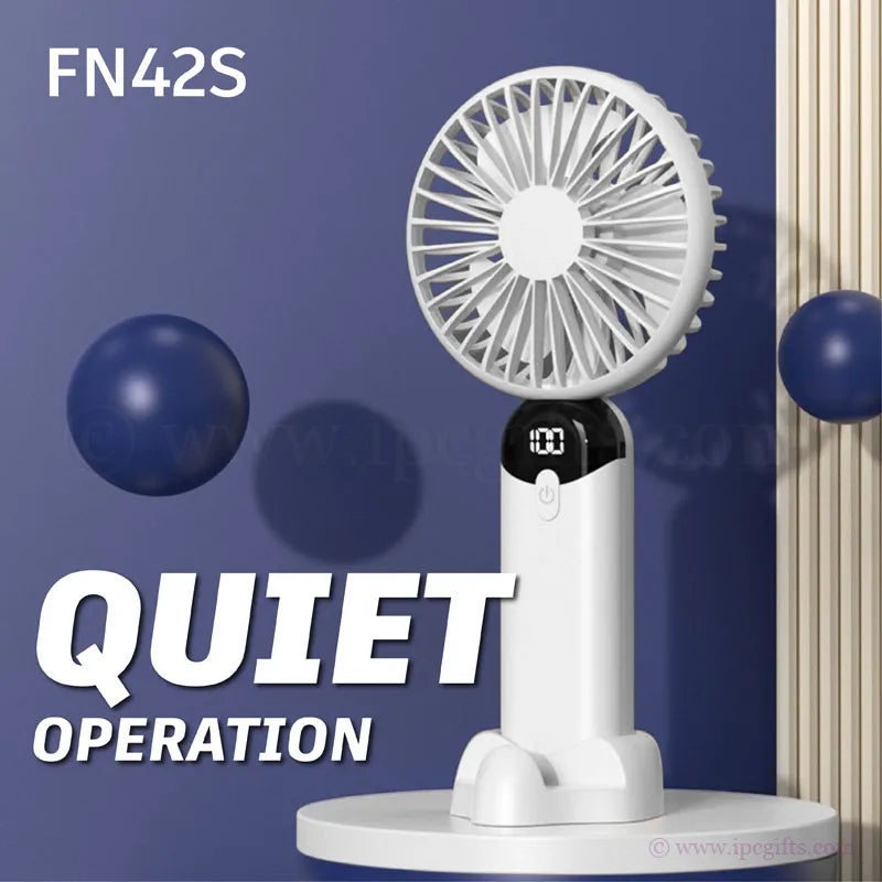 Rechargeable Mini Turbo Fan – Pocket-Sized Breeze