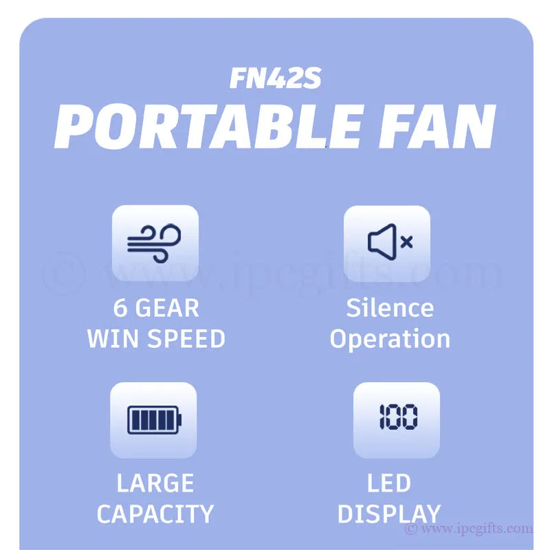 Rechargeable Mini Turbo Fan – Pocket-Sized Breeze