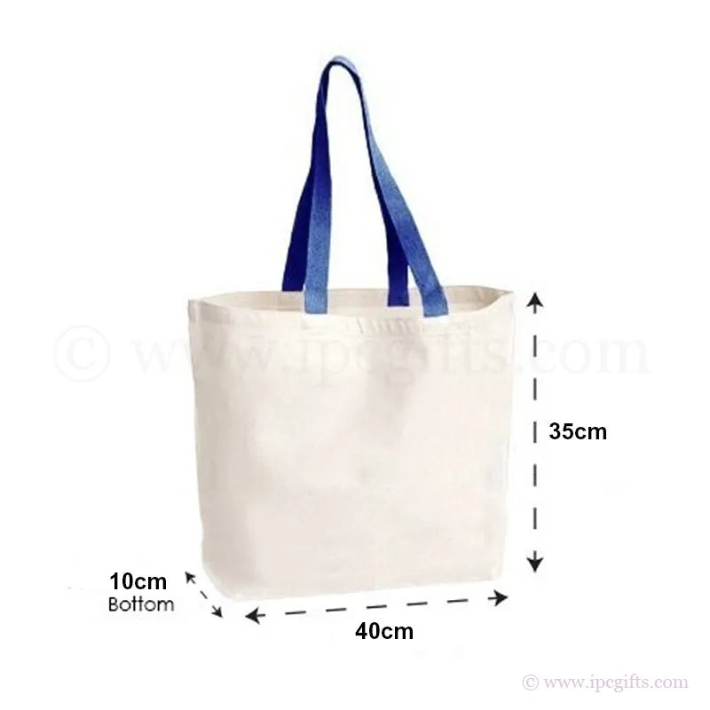 12oz Duo Tone Canvas Bag- Perfect for Branding