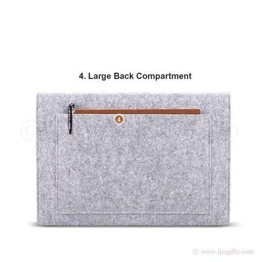 13" Premium Felt Laptop Macbook Sleeve